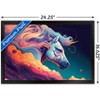 Trends International Wumples - Horse In The Sky Framed Wall Poster Prints - 3 of 4