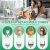 AIRROBO PG50 Plus Pet Grooming Vacuum with 2.5L Dust Cup, 11000Pa Pet Groomer Vacuum Suction, 7 Grooming Tools for Dogs Cats - 4 of 4