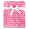 Hudson Baby Infant Girl Plush Blanket with Security Blanket, Llama, One Size - 4 of 4