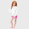 City Threads Girls UPF 50+ Long Sleeve Rashguard - USA-Made - 2 of 4