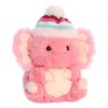 Aurora Mini Andi Axolotl Rolly Pet Festive Stuffed Animal Pink 5" - image 2 of 4