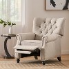 KWPZQEB Heavy Duty Manual Recliner Chair, Single Sofa Recliner w/ Button Tuffted & Rivet Decoration, Club Chair, Home Theater Seating for Living Room - 4 of 4