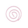 JAM Paper Colored Circular Paper Clips Round Paperclips Baby Pink 2187132B - 3 of 4