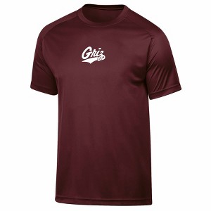 NCAA Montana Grizzlies Men's Poly T-Shirt - 1 of 3