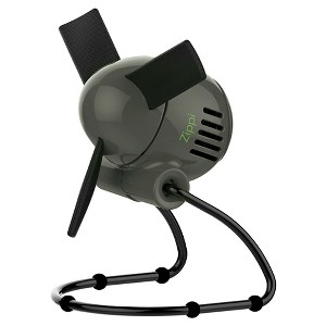 Vornado Zippi Personal Fan Graphite Gray: Quiet Desk Fan with Adjustable Tilt, 2 Speeds, UL Listed, Indoor Use - 1 of 4