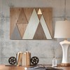 Ranger Wood Wall Decor Natural: Ink+Ivy Modern Abstract Wall Sign Panel, Horizontal Orientation, 31.5"x23.62" - 2 of 4