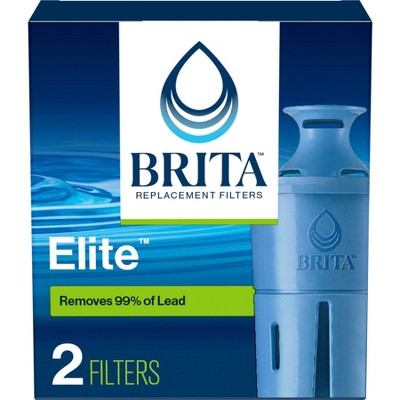 Brita 2ct Elite Replacement Water Filter for Pitchers and Dispensers