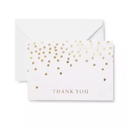 24ct Gold Dots Thank You Cards - Mara-Mi