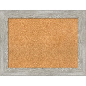 Amanti Art Dove Greywash Framed Corkboard, Natural Cork - 1 of 4
