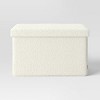 Collapsible Double Dorm Storage Ottoman - Room Essentials™ - 3 of 4