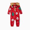 PATPAT Christmas Family Pajama bodysuit Santa Claus Print Pajamas - 3 of 4