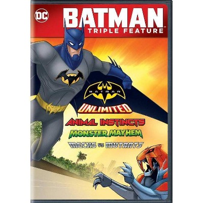 Batman: Unlimited Triple Feature (DVD)(2019)