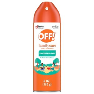 OFF! FamilyCare Mosquito Repellent Bug Spray Smooth & Dry - 6oz - 1 of 4