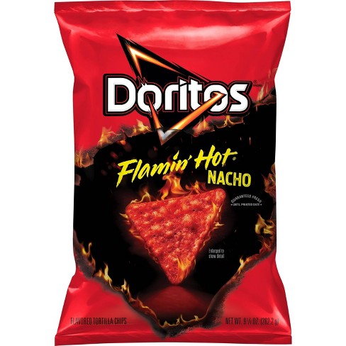 Doritos Flamin' Hot Nacho Cheese Tortilla Chips - 9.25oz : Target