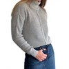 Women's The Essential Turtleneck Sweater - bobi - 2 of 4