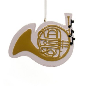 Personalized Ornament 3.0 Inch French Horn Music Instrument Tree Ornaments - 1 of 2