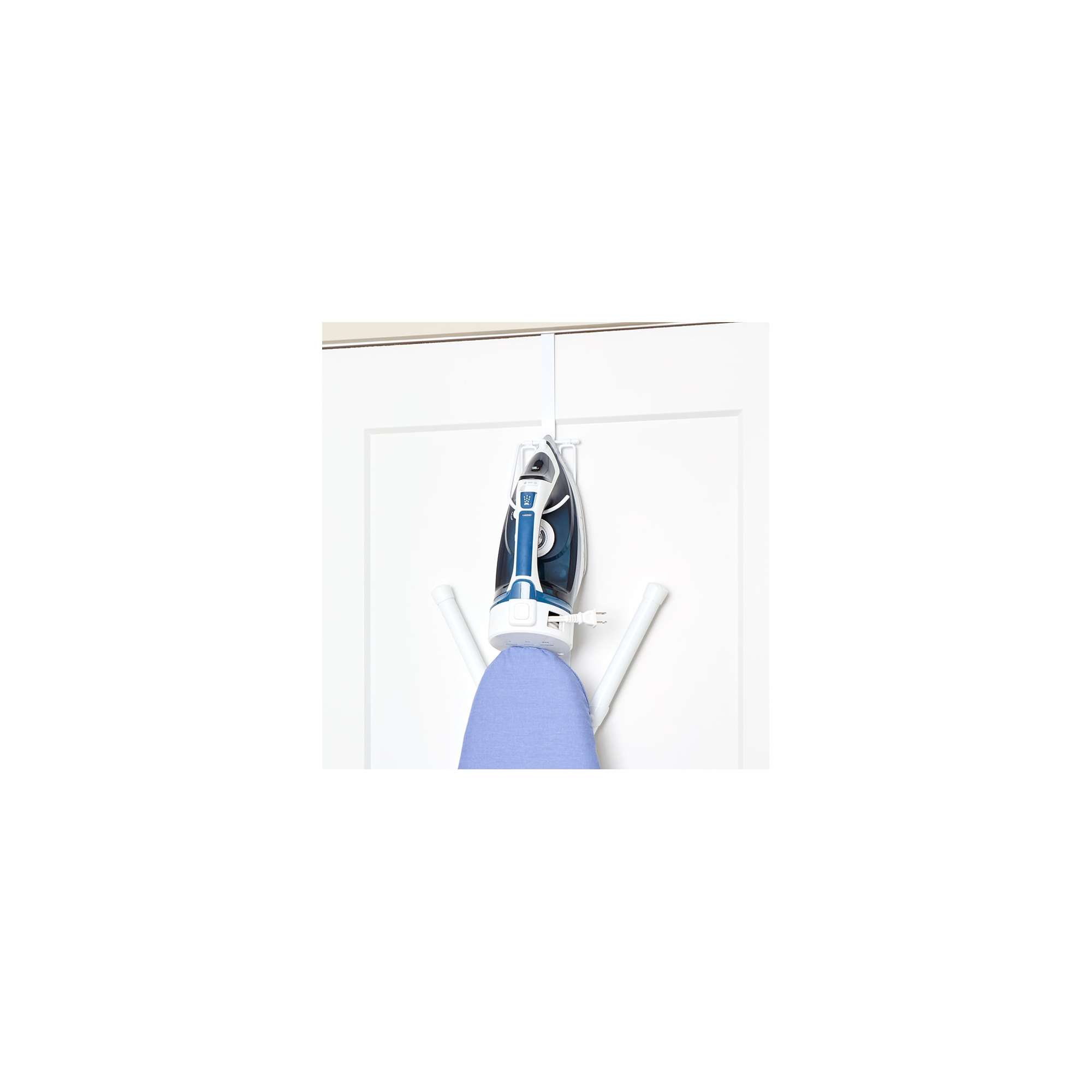 The Lakeside Collection Whitmor Over-the-Door Ironing Board Hanger -