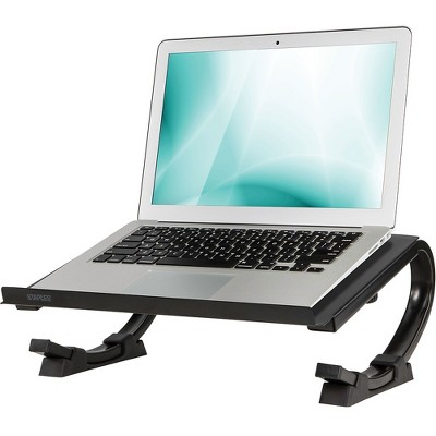 Staples Adjustable Steel Curved Laptop Stand 2658098