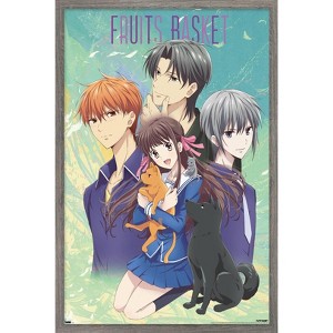 Trends International Fruits Basket - Art Work Framed Wall Poster Prints - 1 of 4