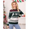 Christmas Couple Sweaters Matching Set, Funny Holiday Pullover Knitwear, Cozy Xmas Couples Outfits for Him and Her - 3 of 4