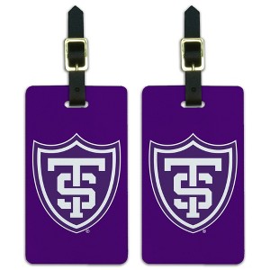 University of St. Thomas Primary Logo Luggage ID Tags Suitcase CarryOn Cards  Set of 2 - 1 of 4