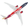 Boeing 737-800 Commercial Aircraft with Flaps Down "Freedom One" American Flag Livery 1/200 Diecast Model Airplane by GeminiJets - image 4 of 4