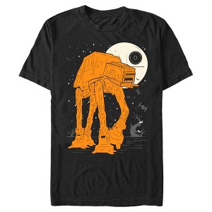 Men's Star Wars Halloween AT Walker Full Moon T-Shirt - 1 of 4