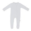 Kyte Baby Zippered Footie in Storm - 2 of 4