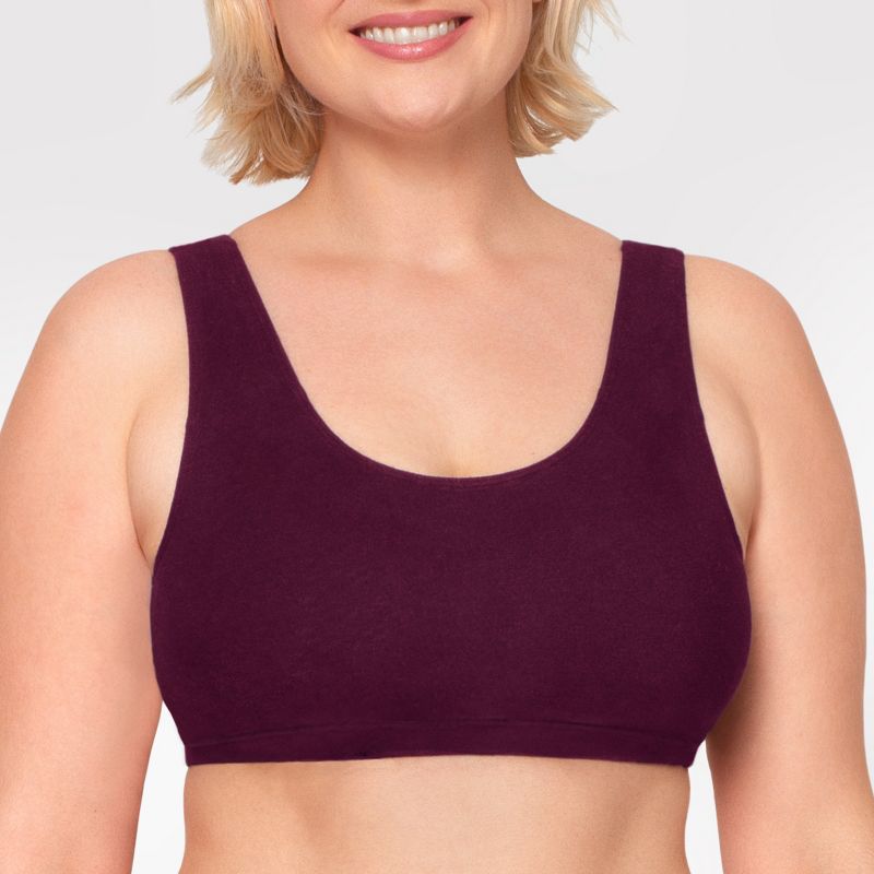 Fruit of the Loom Tank Style Cotton Sports Bra, 4 of 8