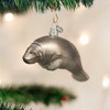 Old World Christmas Glass Blown Ornament, Manatee - 2 of 3
