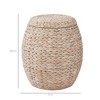 Best Choice Products Vintage Multipurpose Hyacinth Storage Organizer Tote Basket w/ Lid - 2 of 4