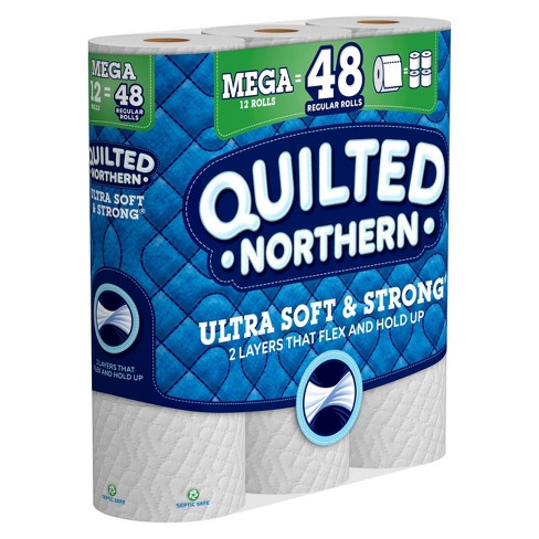 Quilted Northern 12 Double Rolls Square Feet | Bruin Blog