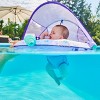 Swimways Ultra Baby Spring Float, Premium Inflatable Baby Pool Float with Sun Canopy, Fast Inflation & Carry Bag (9-24 Months), Mermaid Toys for Kids - 2 of 4