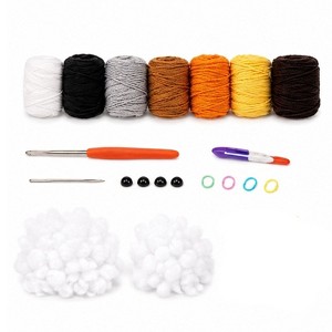 Home Collection Pack of 5 Cats Crochet Kit for Beginners : Target