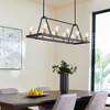 Quorum Lighting Paxton 10 - Light Chandelier in  Noir/Aged Brass - 2 of 3