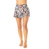 Women's Tiger Dance Stripe Banded Side Skirted Swim Bottom - 3 of 4