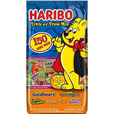 Haribo Halloween Trick Or Treat Mix Large - 63oz/150ct
