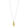Silpada 'Golden Coin' Sterling Silver and Brass Pendant Necklace, 16" + 2" - 2 of 4