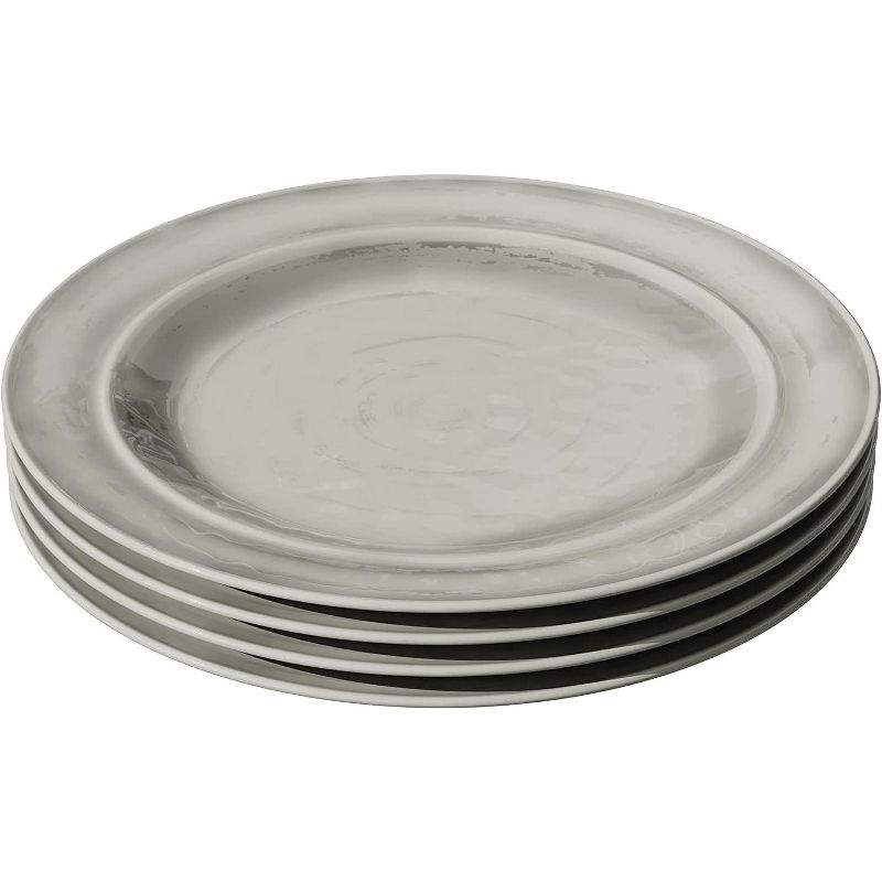 Fifth Avenue Melamine Salad Plates, Break and Chip Resistant, Durable, Kid-Friendly Set, 9-Inch Lightweight Plates for Everyday Use, Set of 4, 1 of 9