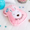 Slickblue Sugar Rabbit Travel Pillow Blanket - 25.2" x 37", Soft & Cozy, Zippered Storage, Travel-Friendly, Blue/Pink - 2 of 4