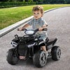 Infans 6V Kids ATV Quad Electric Ride On Car Toy Toddler w/LED Light & MP3 - 4 of 4