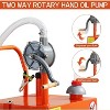 45-Gallon Fuel Transfer Caddy with 12V Pump, Heavy-Duty Rolling Gas Container for Vehicles, ATVs, Equipment - 3 of 4