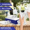 Plasticplace 42 Gallon Contractor Trash Bags, Clear (50 Count) - 2 of 4
