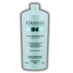Kerastase Resistance Bain Volumifique Luxurious Thickening Shampoo | Boosts Volume & Fullness for Fine, Flat Hair (34 oz XXL) - 1 of 2