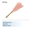 Unique Bargains Wedding Decoration Fake Artificial Pampas Grass 15 Pcs - 3 of 4