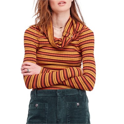 Free People Womens Cape Cold Basic T-Shirt