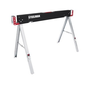 Steelman 30 in. H X 47 in. W X 22 in. D Folding Sawhorse 1100 lb. cap. 1 pc - 1 of 1