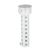 Unique Bargains Universal Motorcycle Exhaust Can Muffler Pipe Insert Baffle Can Removable Silver Tone - 4 of 4