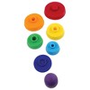 Hudson Baby Silicone Stacking Toy, Rainbow, One Size - image 2 of 2