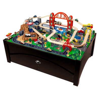 toddler train set table